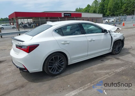 2019 Acura Ilx Premium A-Spec Packages/Technology A-Spec Packages from USA, damaged, VIN 19UDE2F82KA005159